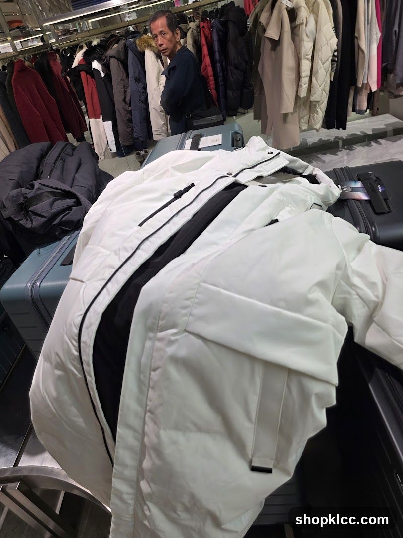 Man in Clothing Store
