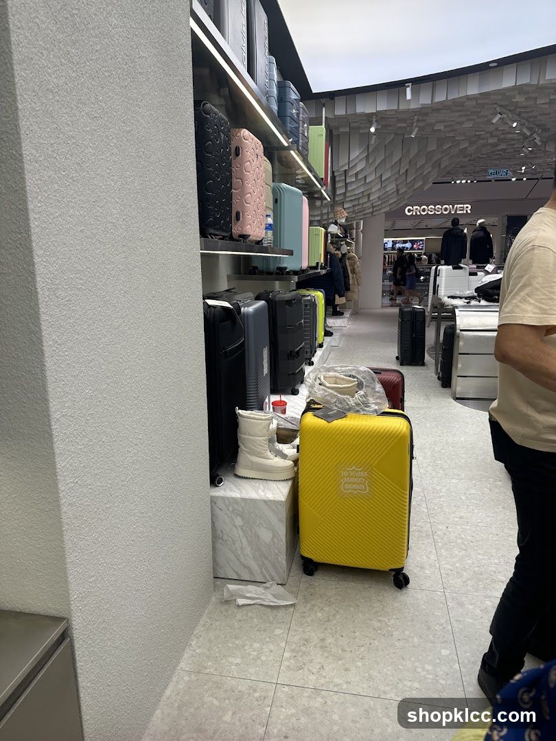 Luggage Store Interior