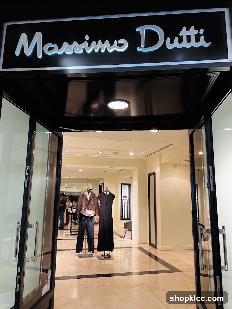 Massimo Dutti Store Entrance