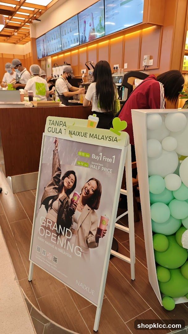 Naixue Malaysia Grand Opening Promotion