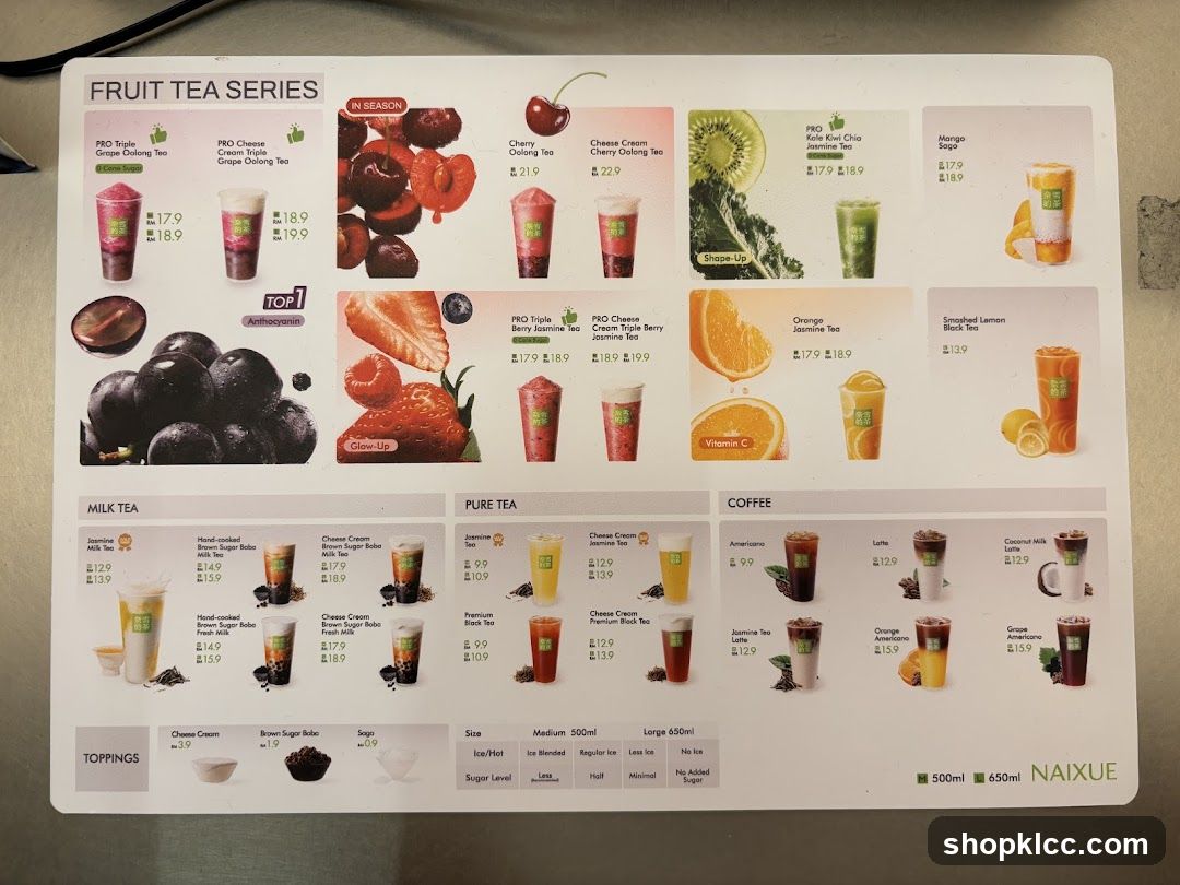 FRUIT TEA SERIES