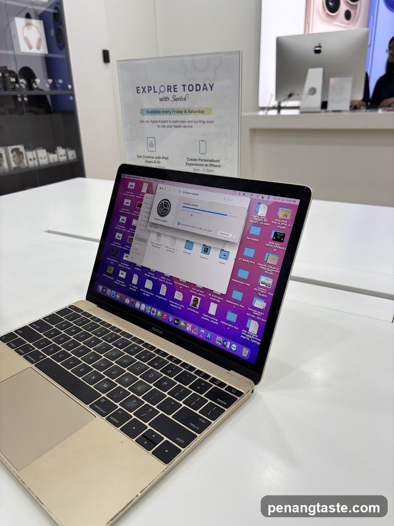 Apple Laptop Software Update