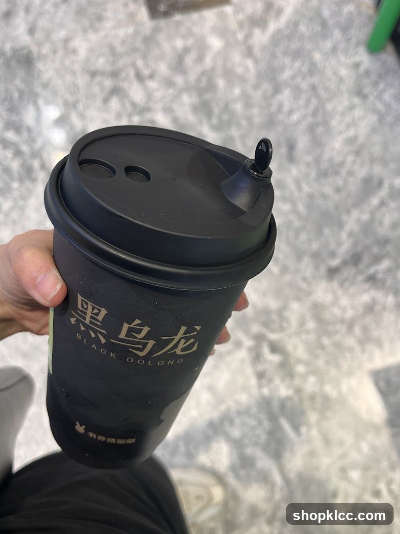 Black Oolong Drink