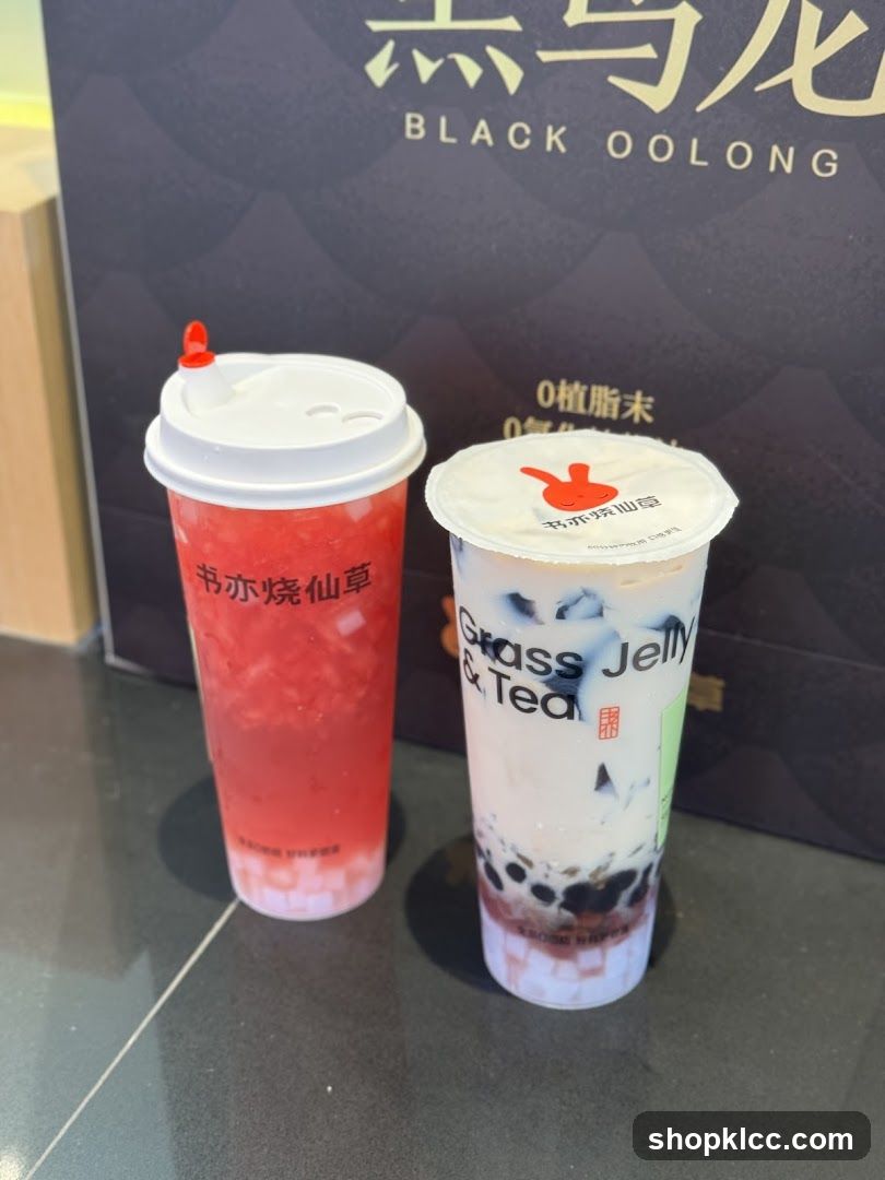 Two Bubble Teas