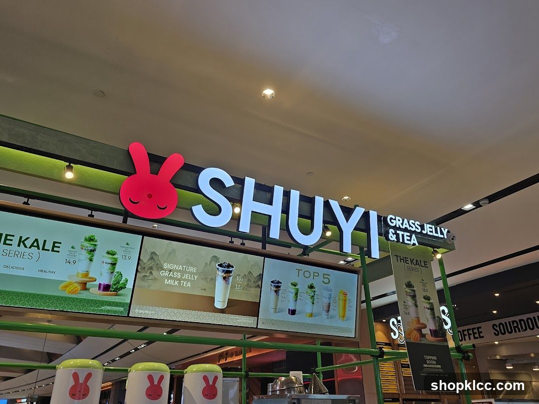 Shuyi Grass Jelly & Tea Menu