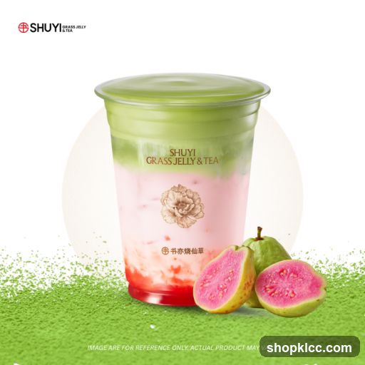 Guava Grass Jelly Drink