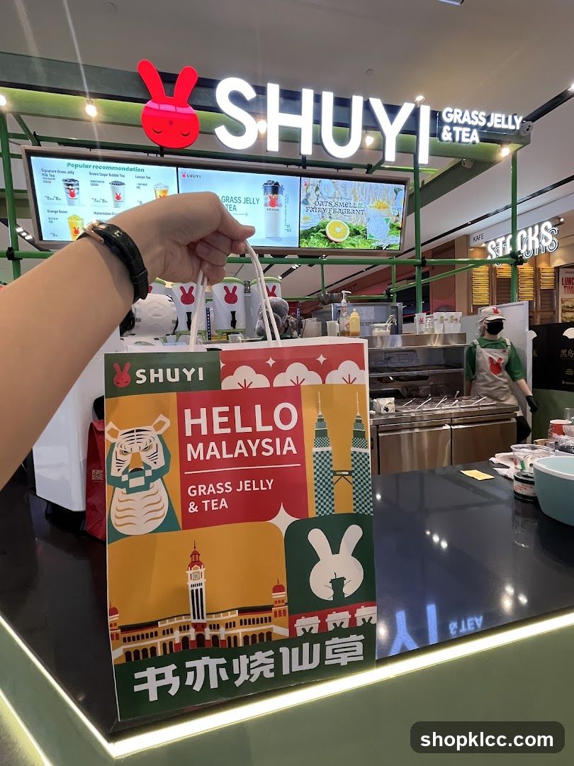 Shuyi Grass Jelly & Tea Bag