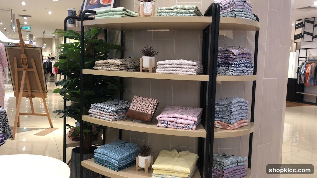 Folded Shirts Display