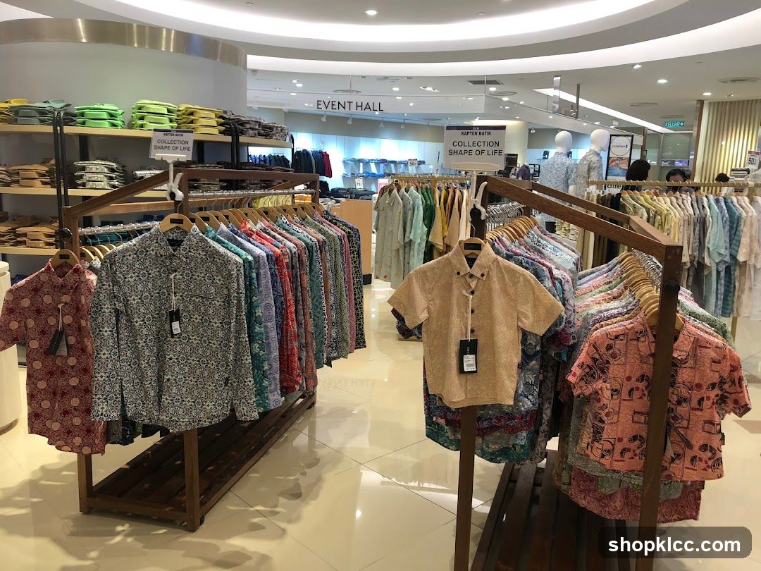 Batik Shirt Display