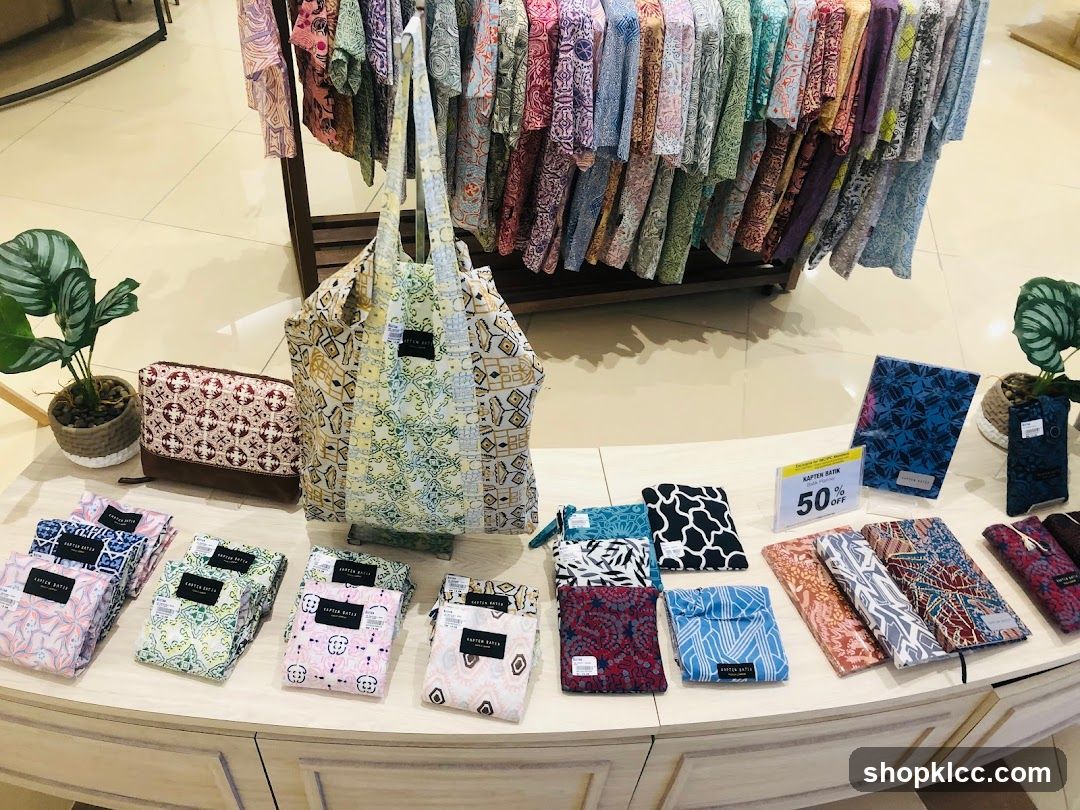 Batik Products Display
