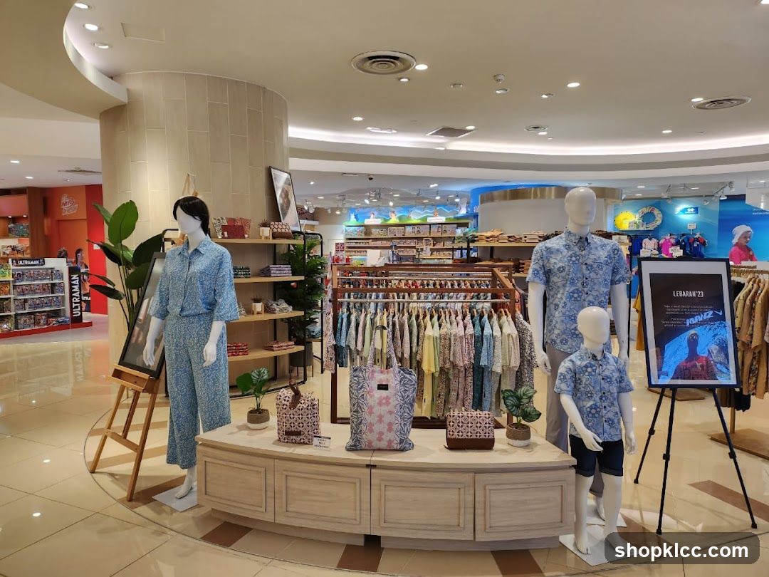 Clothing Display with Mannequins