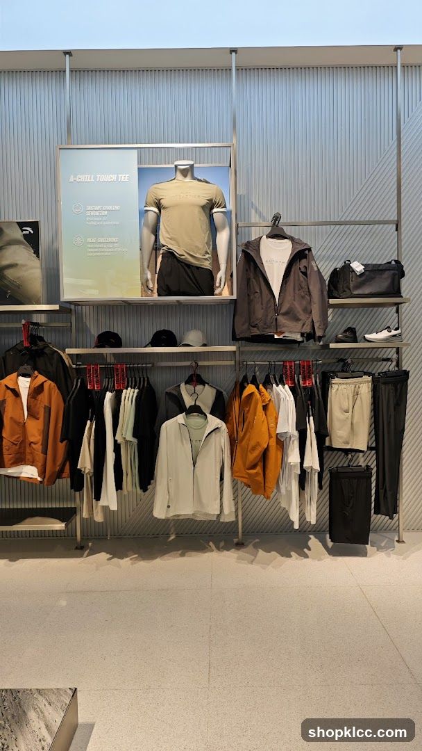 Athletic Apparel Display