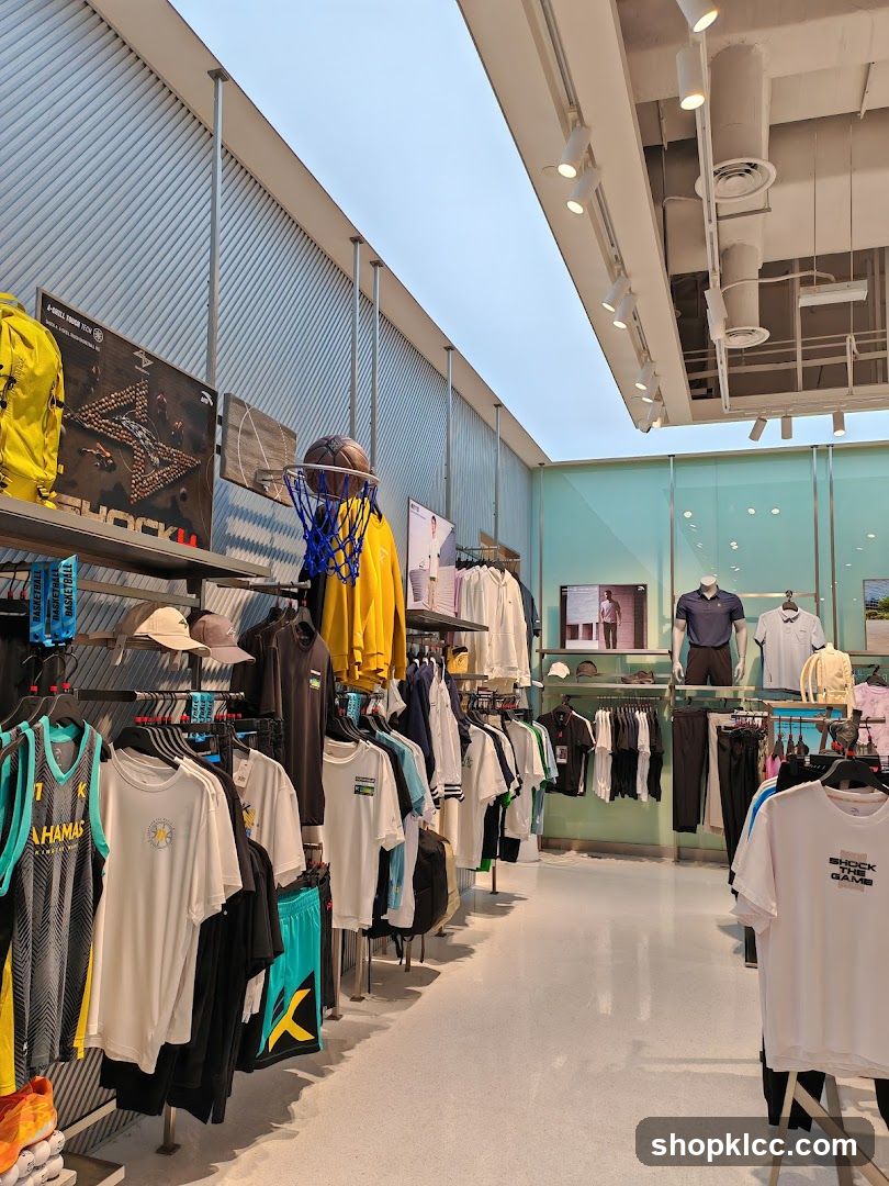 Sports Apparel Store Interior