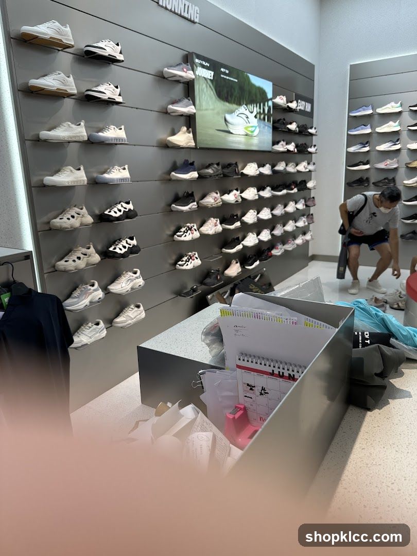 Shoe Store Display