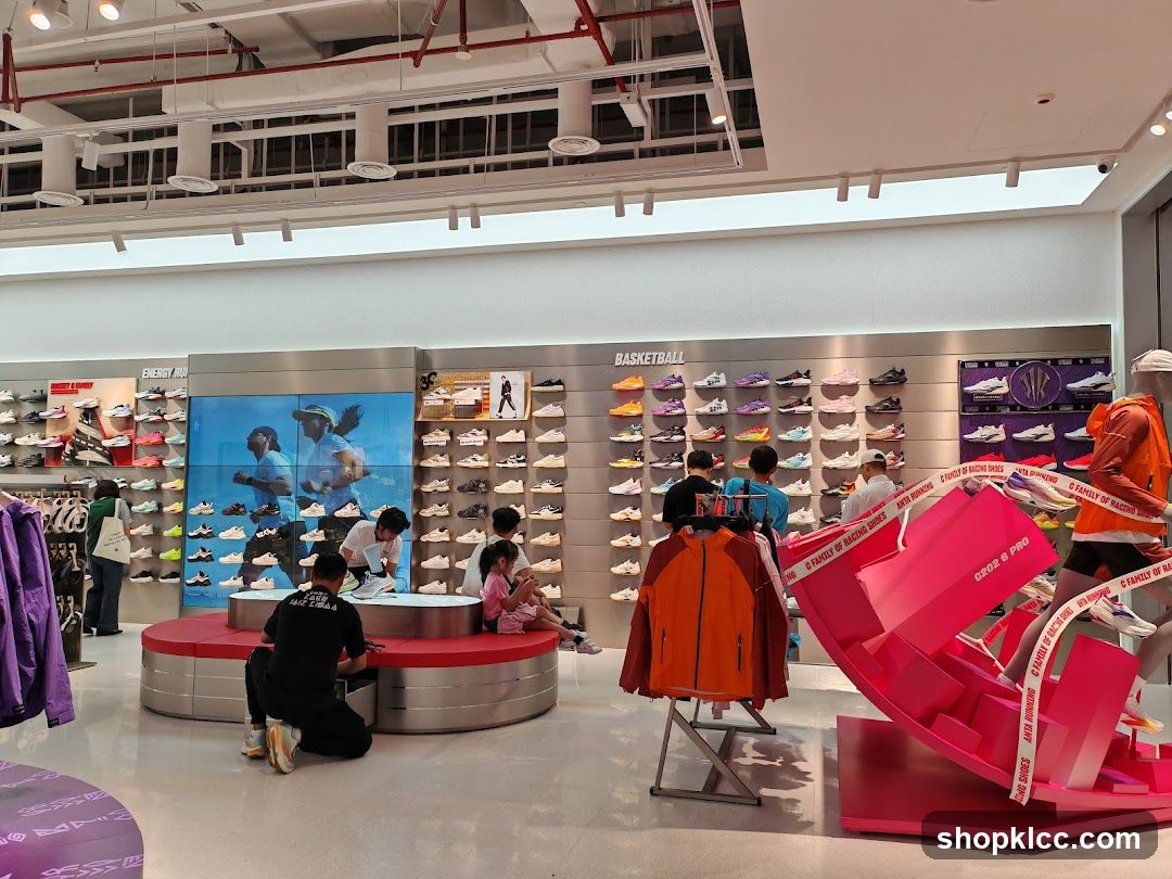 Sports Shoe Store Interior