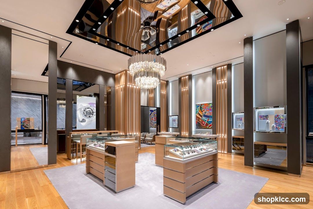 Luxury Watch Store Interior