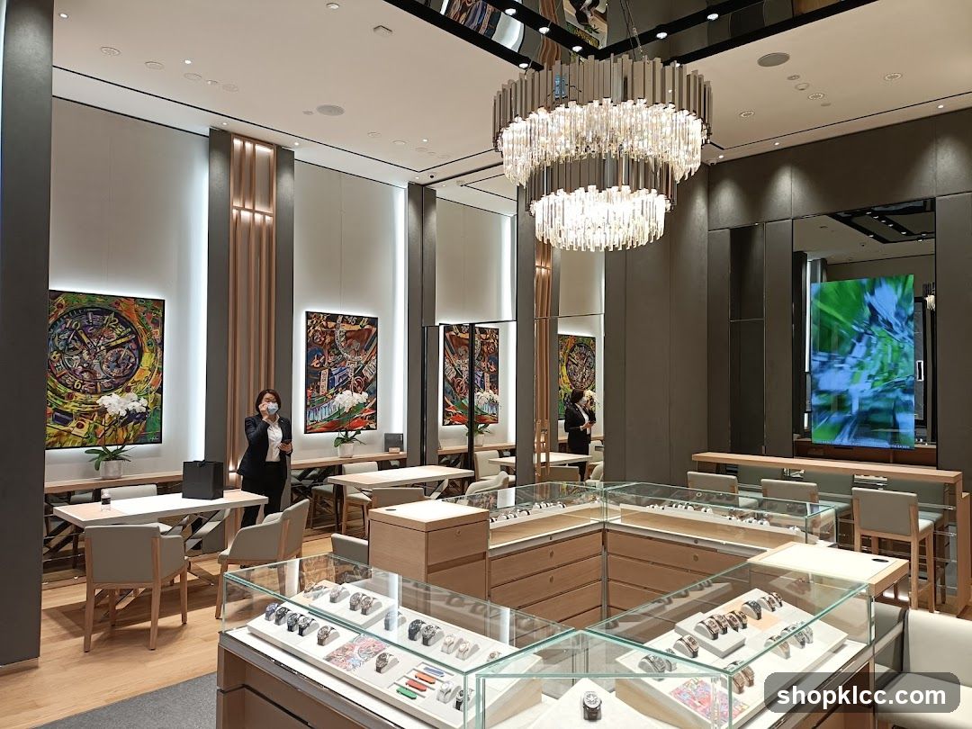 Luxury Watch Store Interior