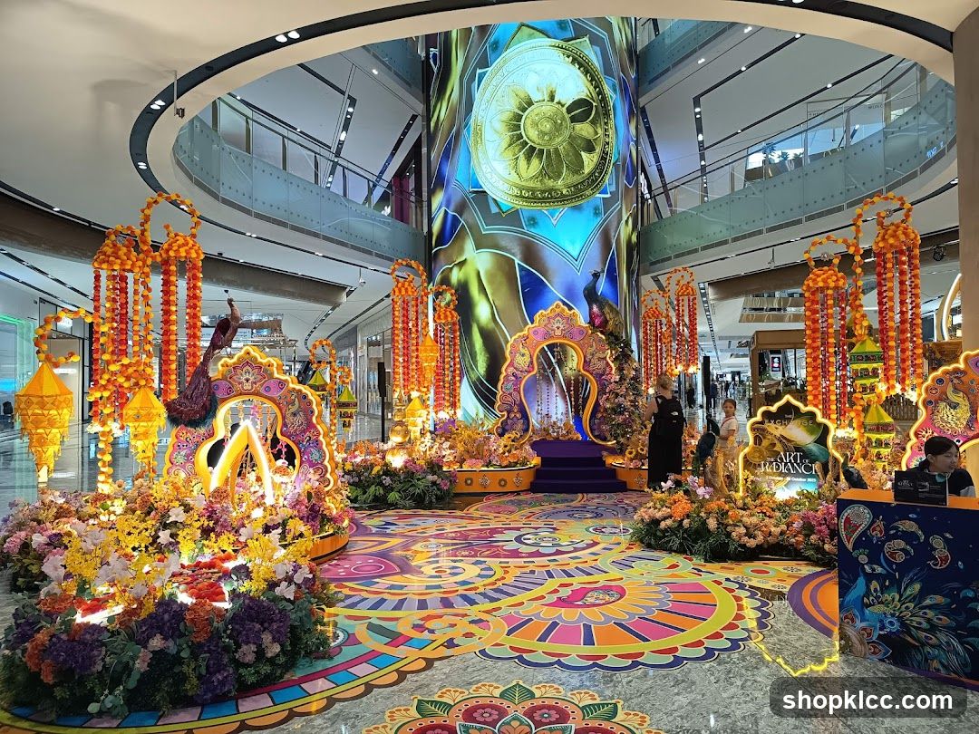 Diwali Decorations in a Mall