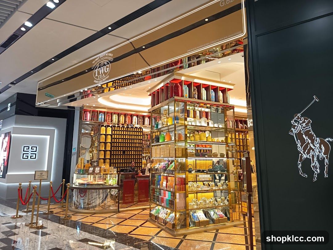 TWG Tea Storefront