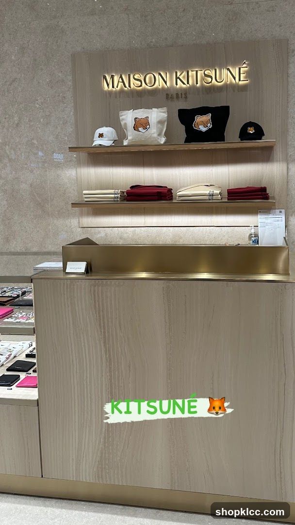 Maison Kitsuné Store Display