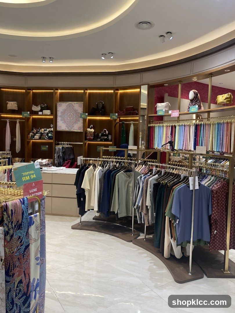 Clothing and Accessories Store Interior