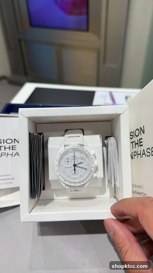 Swatch x Omega Speedmaster Watch