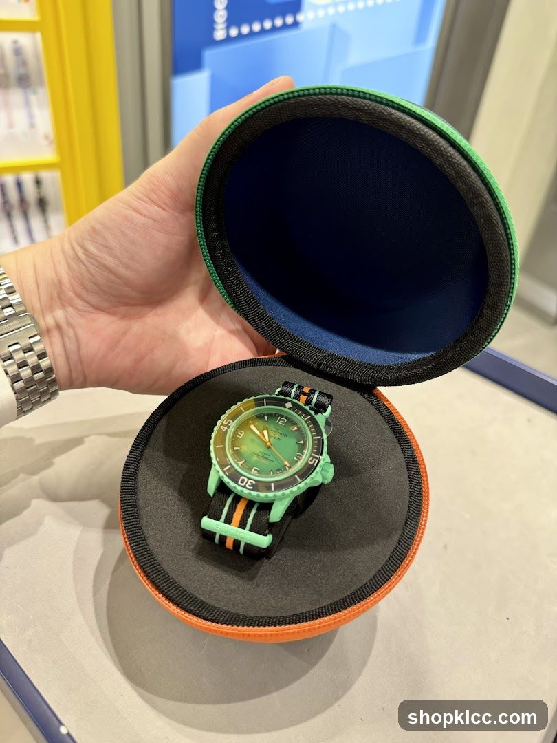 Green Watch in Case