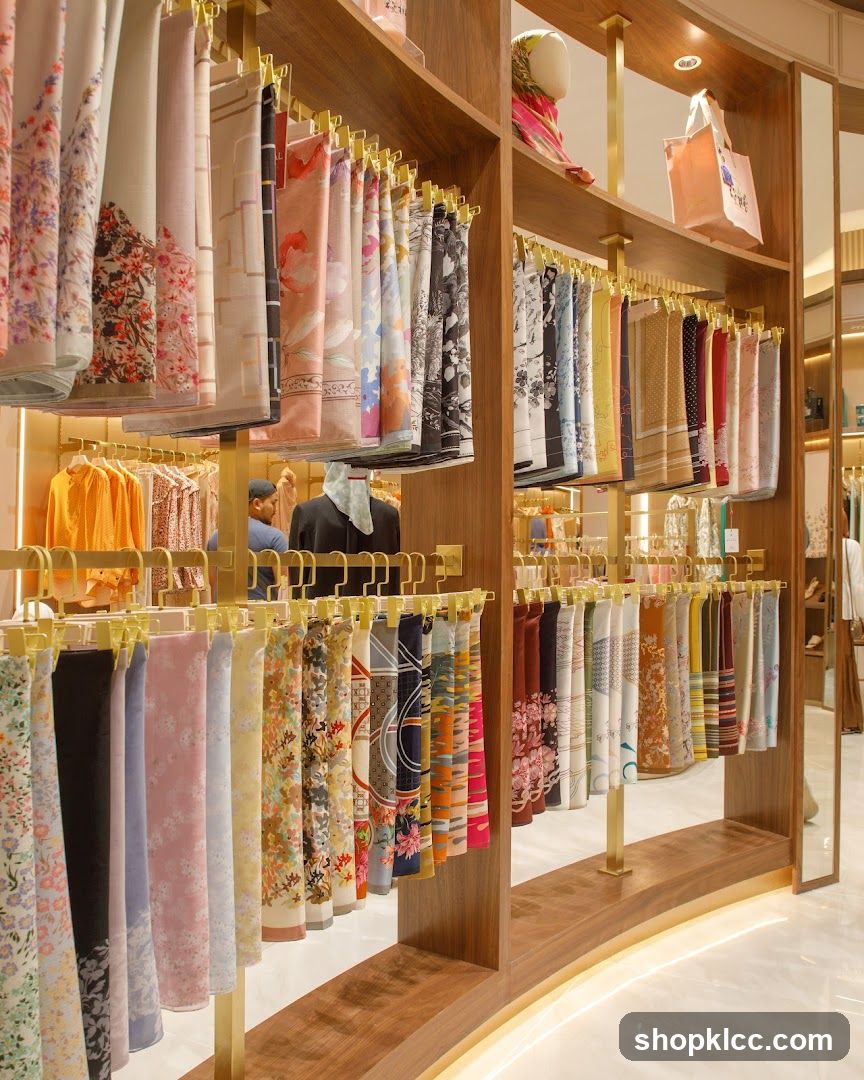 Scarves Display
