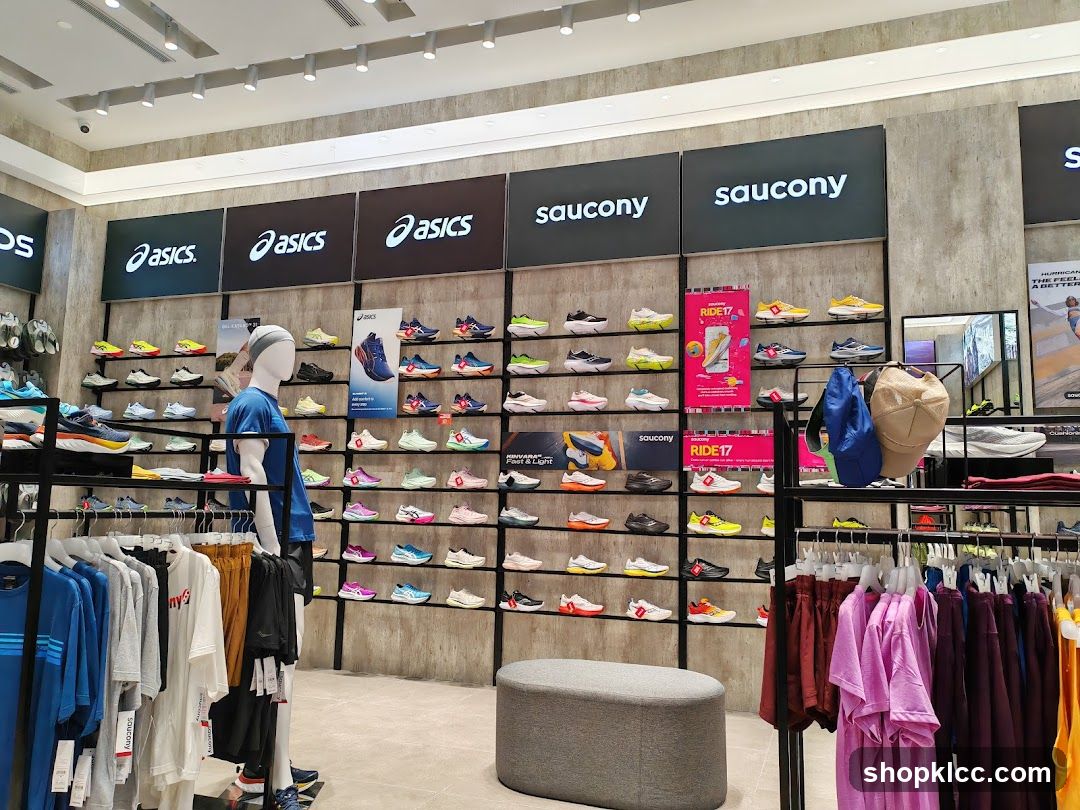 Athletic Shoe Store Display