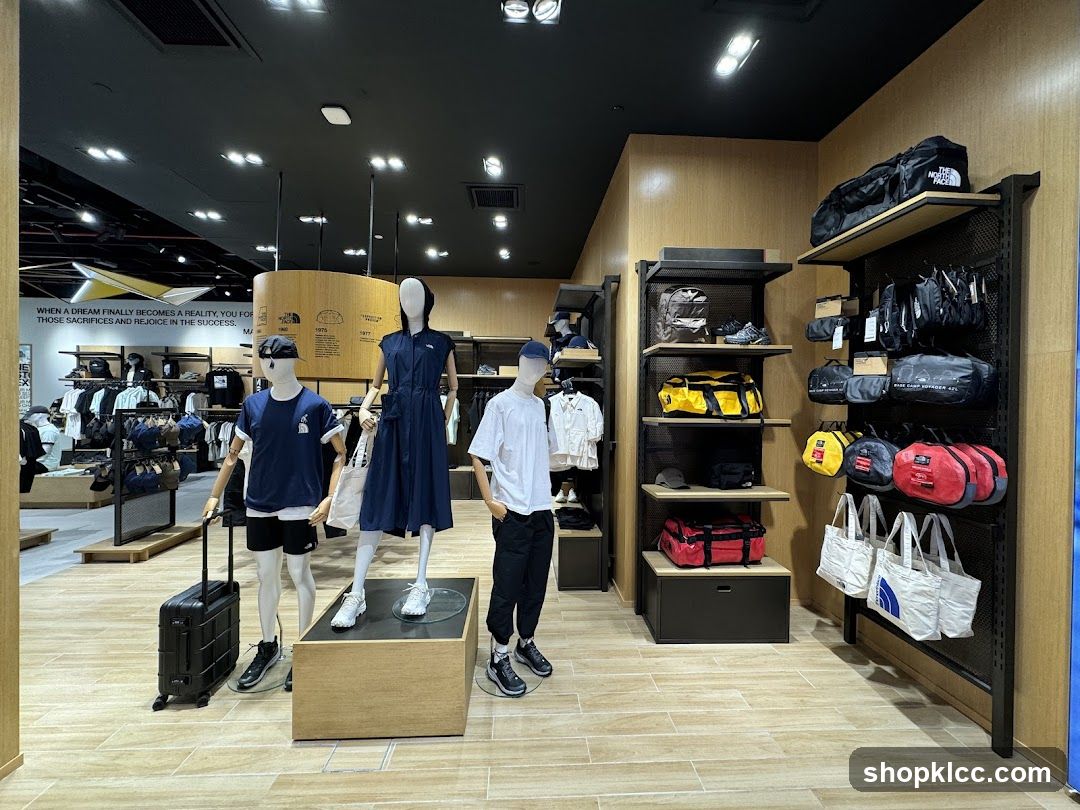 The North Face Store Interior
