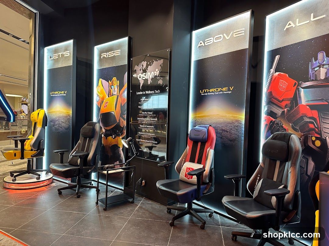 Gaming Chairs Display