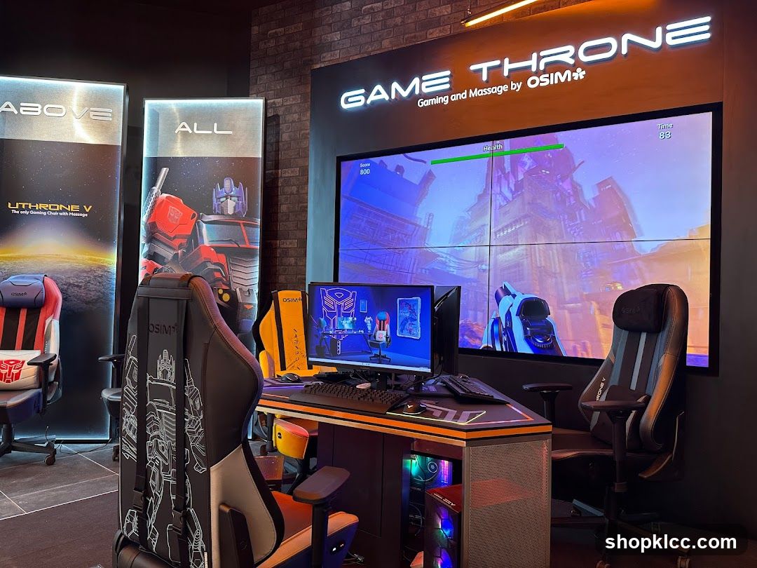 Gaming Throne Setup