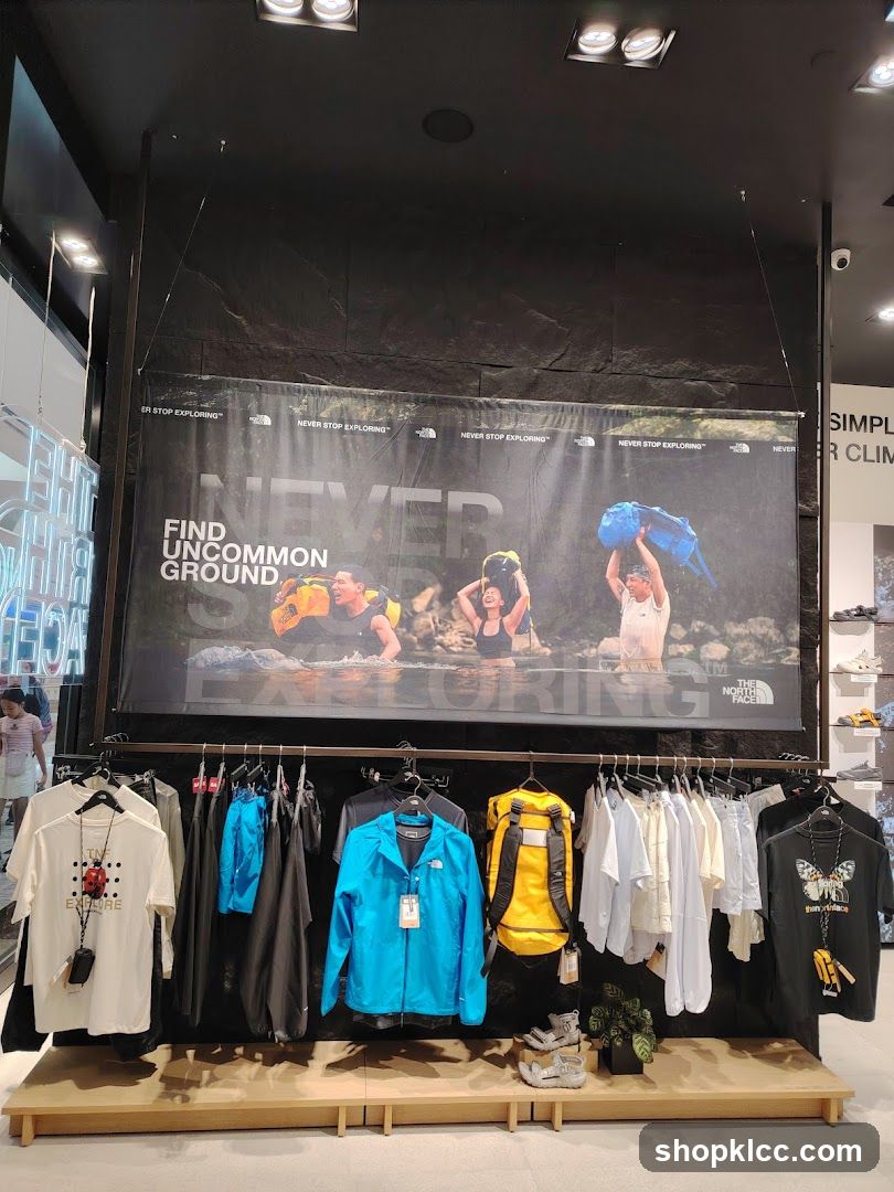 The North Face Store Display