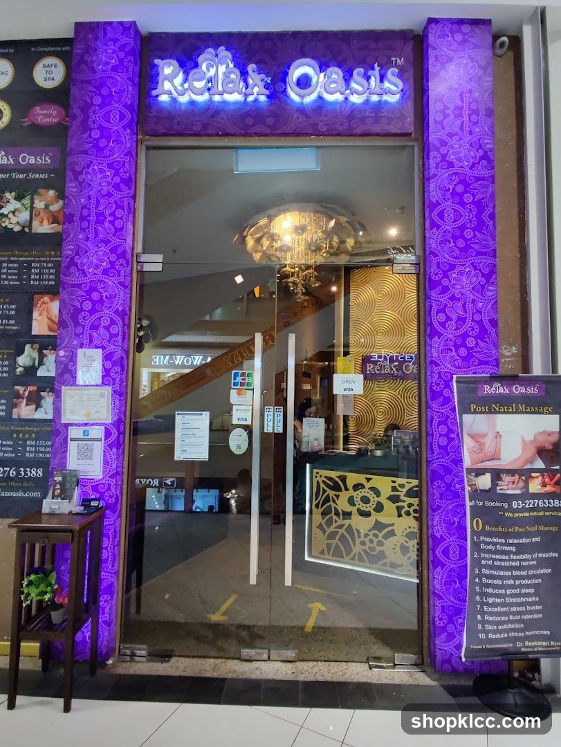 Relax Oasis Signature Massage