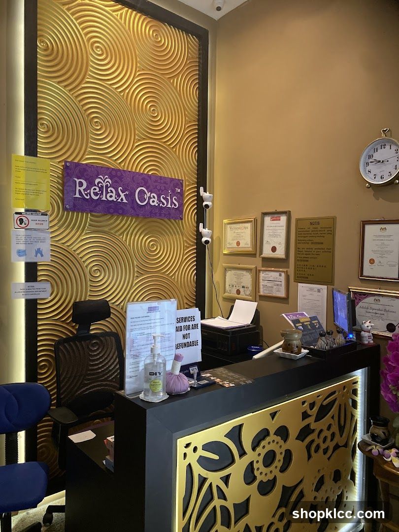 Spa Reception Area