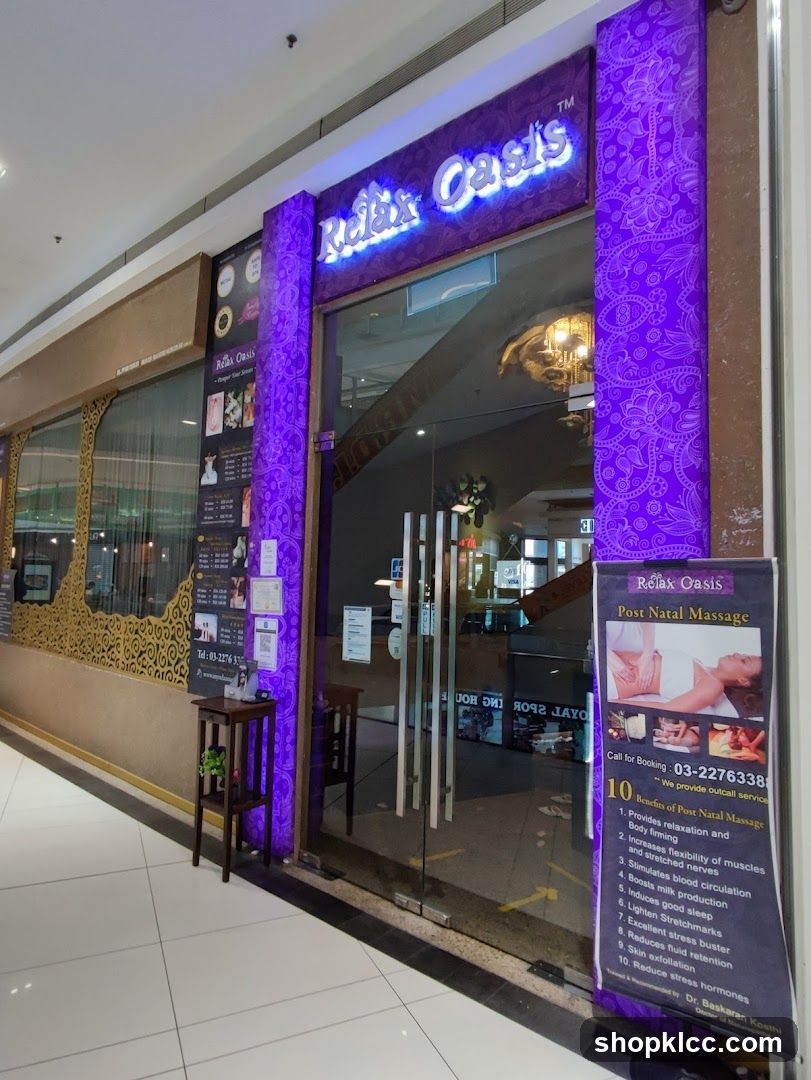 Relax Oasis Signature Massage