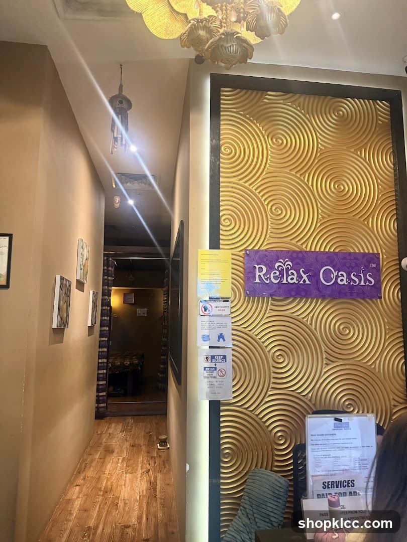 Relax Oasis Reception Area