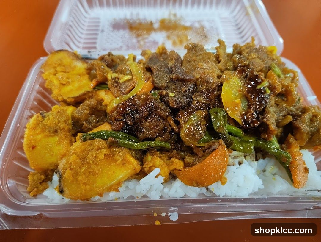 Rice with Curried Dishes