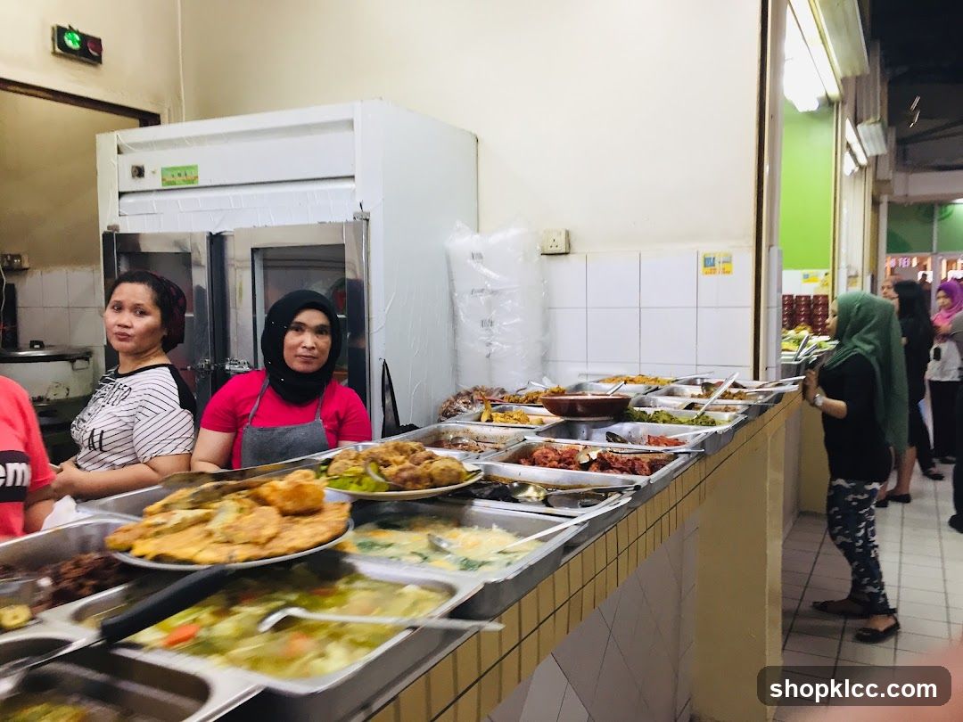 Buffet Food Display