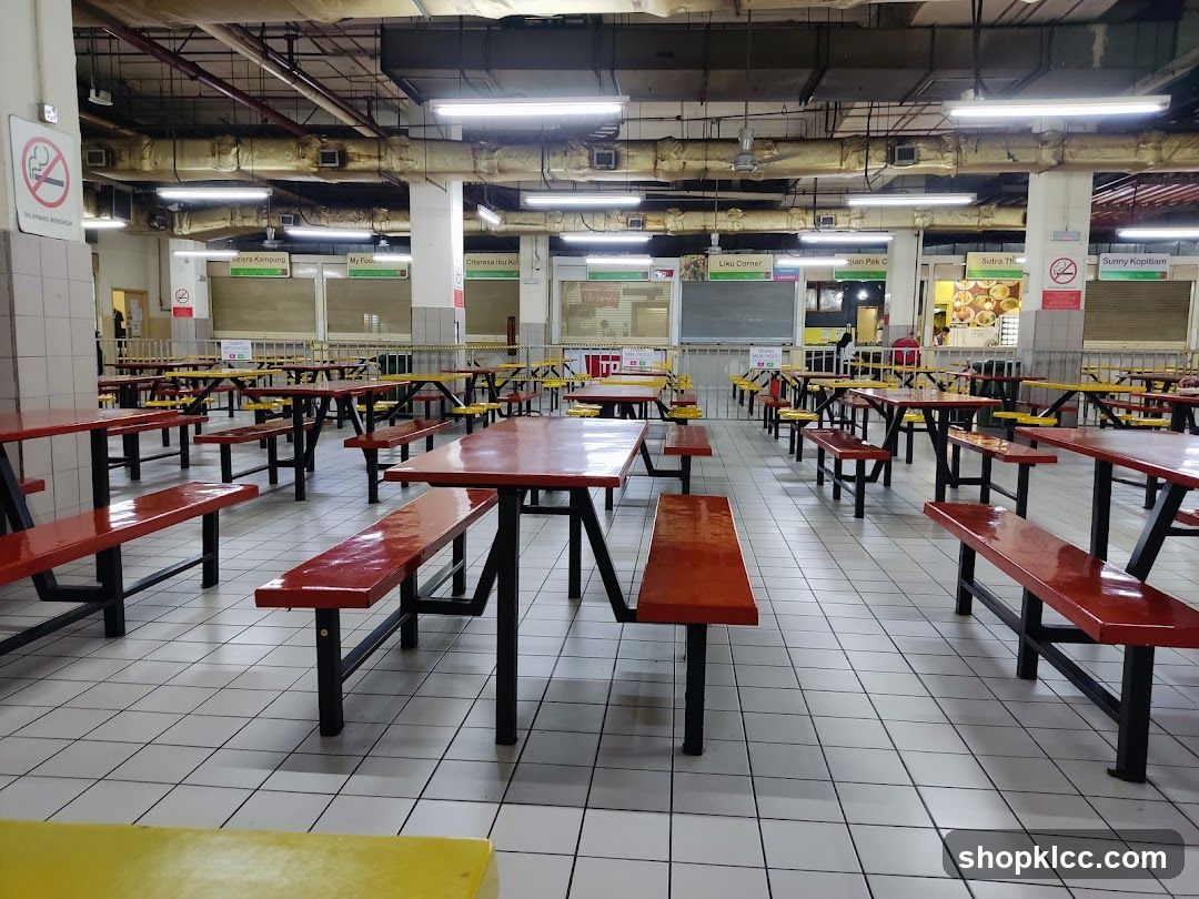 Food Court Seating Area