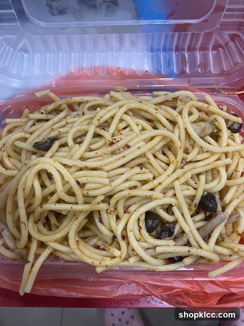 Spaghetti with Mushrooms