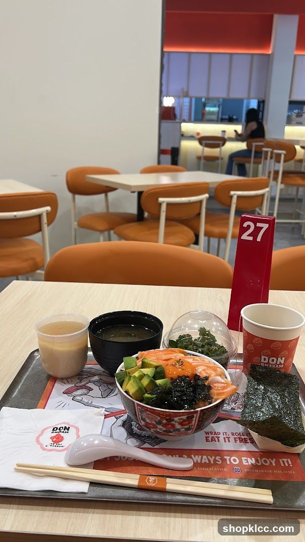 Salmon Donburi Meal
