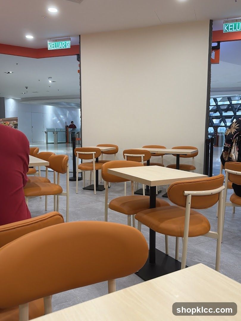 Restaurant Seating Area