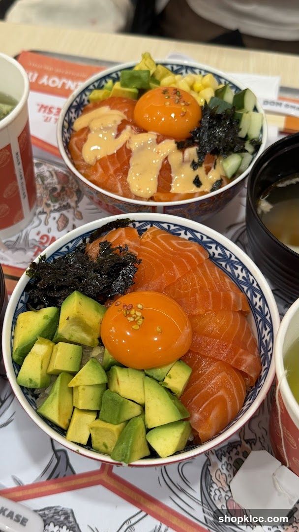 Salmon Donburi Bowls