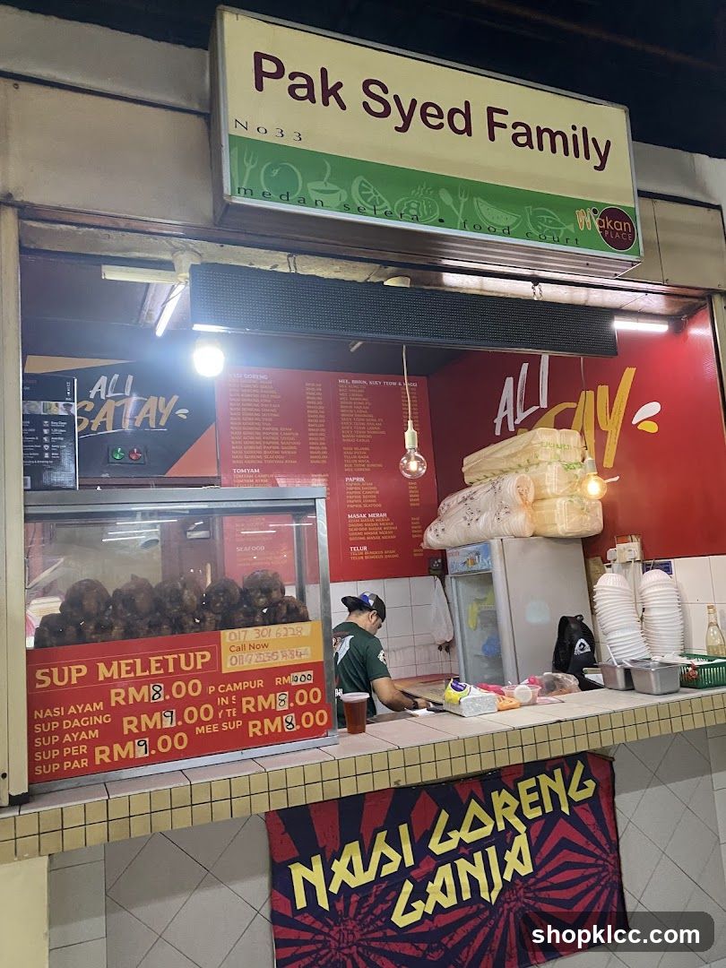 Pak Syed Family Food Court Stall