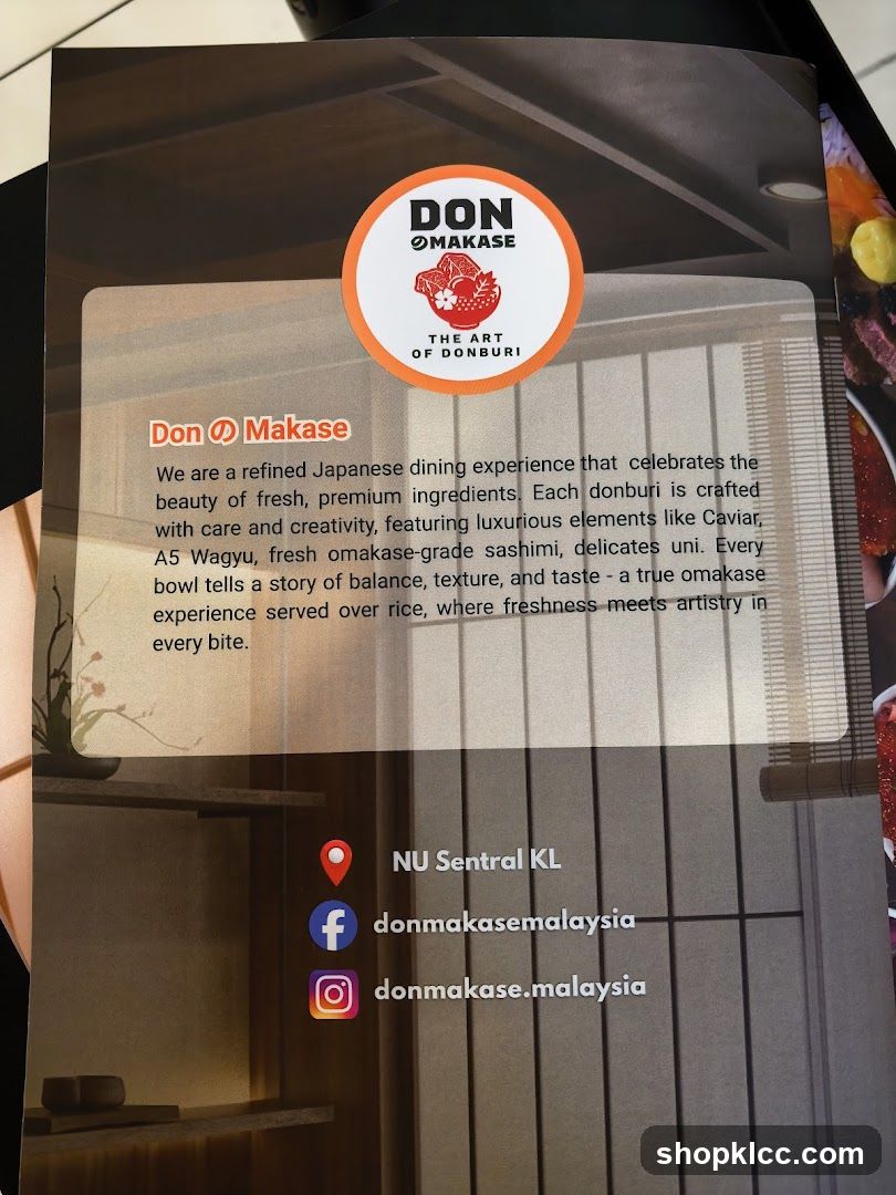 Don Makase Brochure