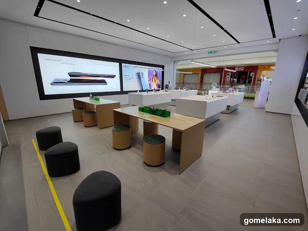 OPPO Store Interior