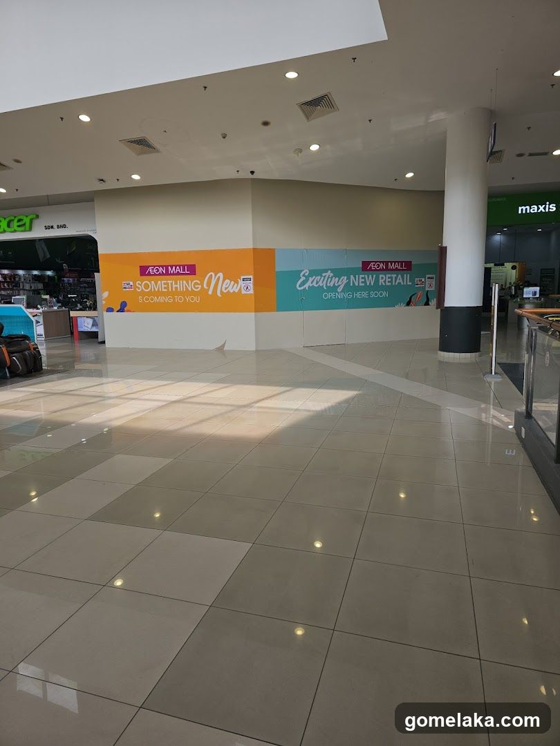 Interior of AEON MALL