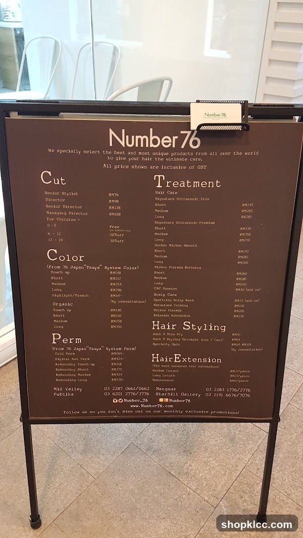 Number 76 Hair Services