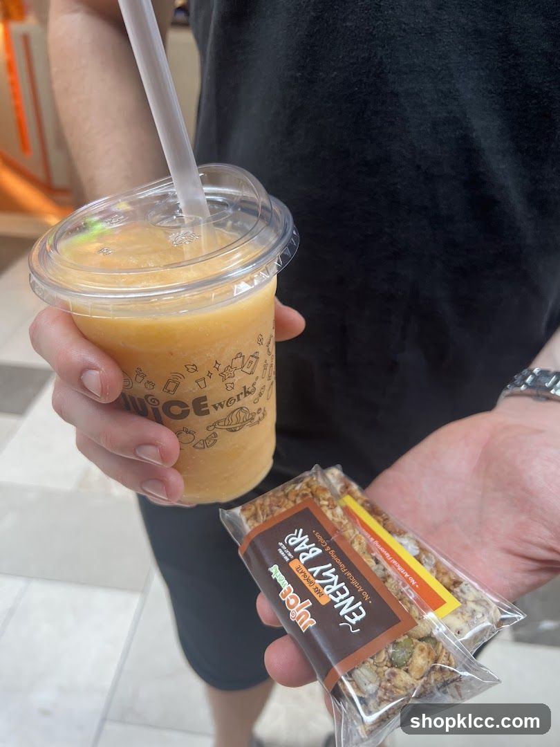 Juice Works Drink and Snack